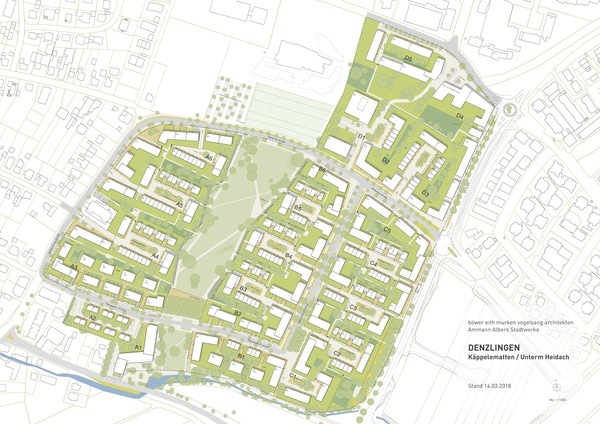 St�dtebaulicher Entwurf "K�ppelematten / Unterm Heidach" 2018