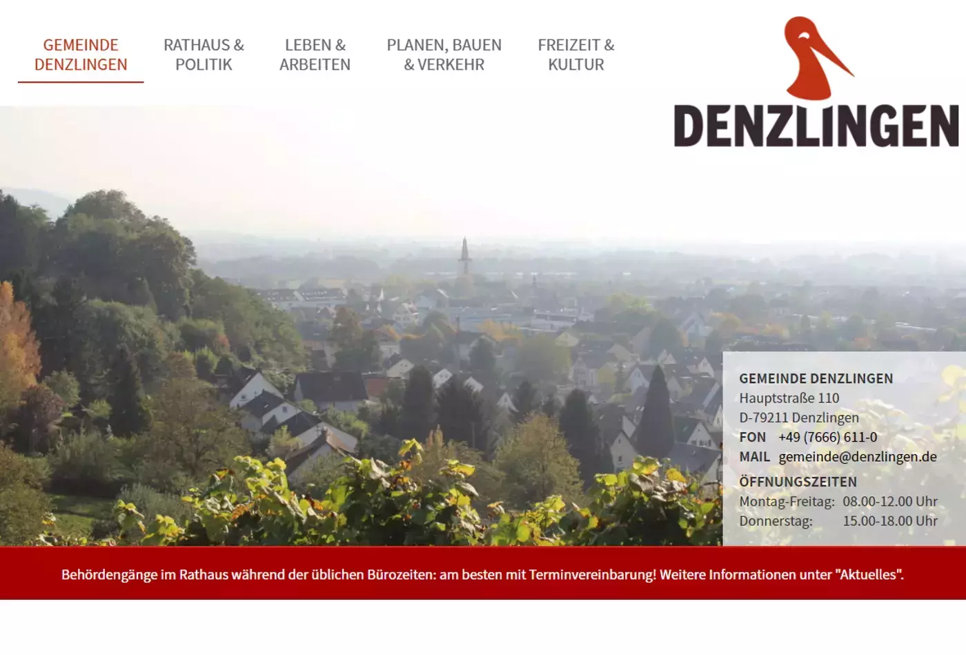 Startseite Denzlingen