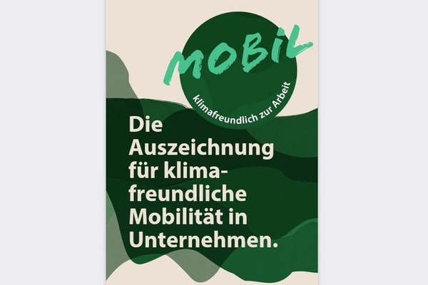 Logo MobilSiegel - Die Auszeichnung fr klimafreundliche Mobilitt in Unternehmen