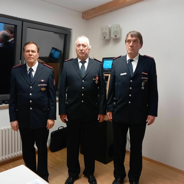 In der Ruhestand verabschiedet wurden (von links): Harald Nbling, Heinz Jund und Wolfgang Hochbruck. Foto: Helmut Gall