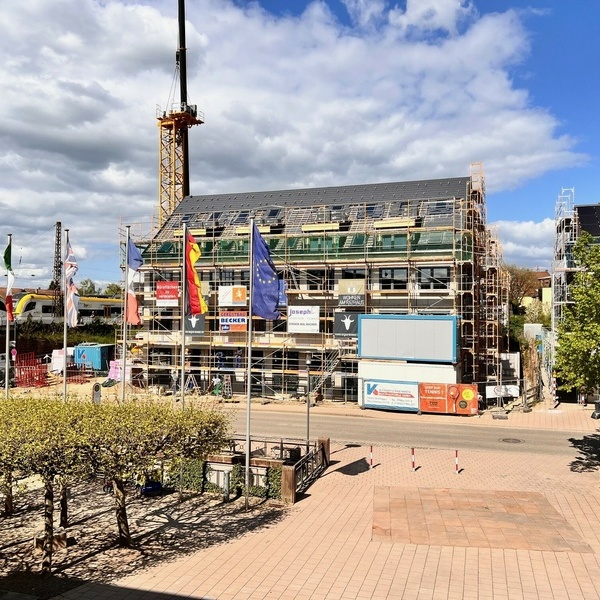 "Wohnen am Rathaus" - Projekt der Firma Ergon Invest. Foto: Gemeinde Denzlingen